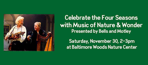 "Celebrate the Four Seasons with Music of Nature and Wonder" by Bells and Motley Olden Music & Storytelling