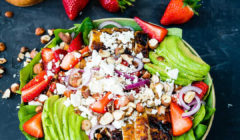 Strawberry & Avocado Chicken Salad